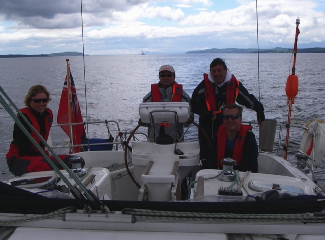 A great day out sailing